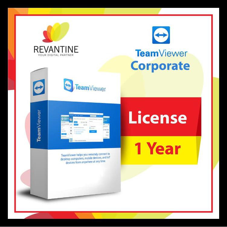 Jual Software Teamviewer Corporate License 1 Tahun Limited Edition