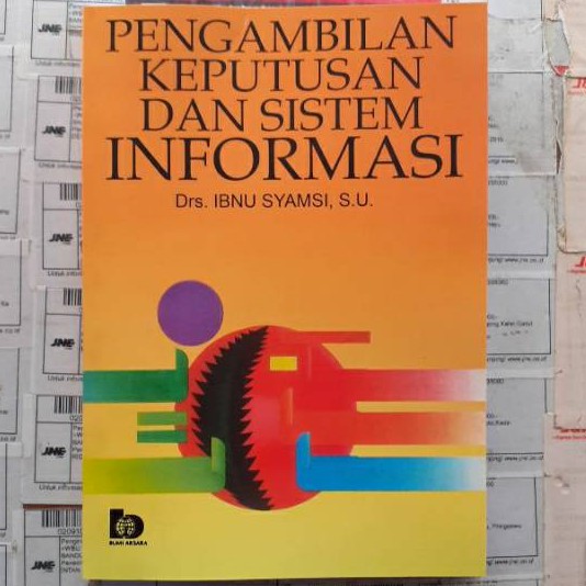 Jual Buku Pengambilan Keputusan Dan Sistem Informasi Ibnu Syamsi Shopee Indonesia