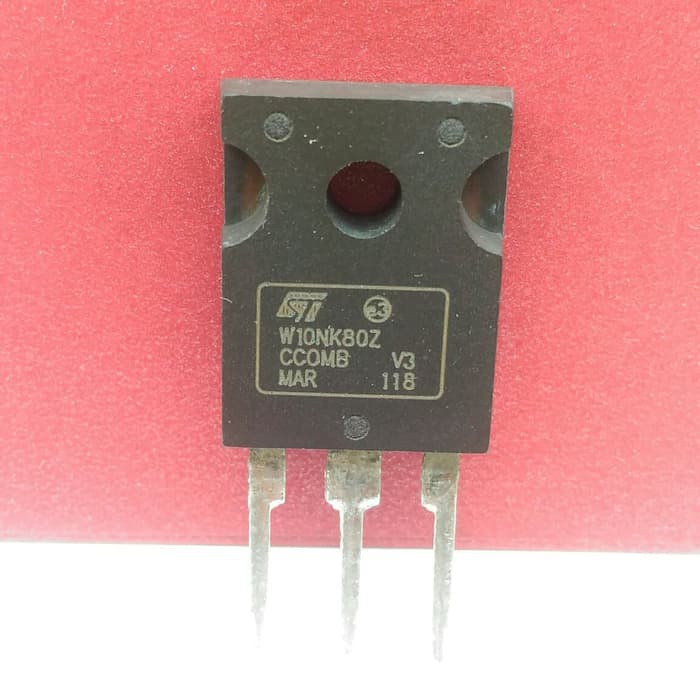 Jual W10NK80Z transistor mosfet 10A 800V | Shopee Indonesia