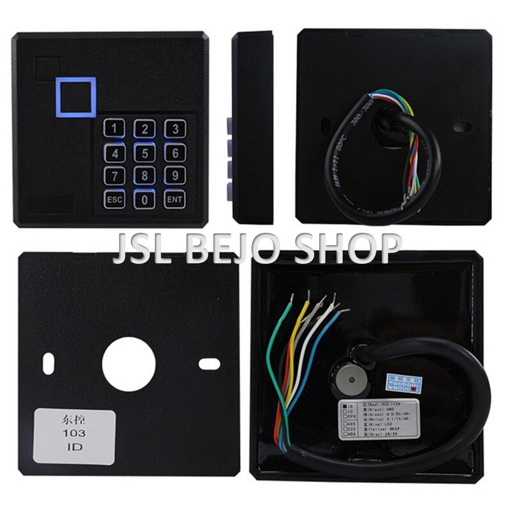 Jual RFID MIFARE 13.56MHz ACCESS CONTROL CARD READER KEYPAD LED ...