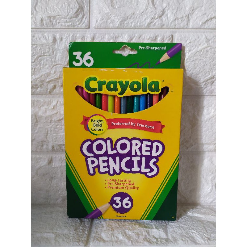 Jual Crayola Colored Pencil - 36 Color / Pensil Warna Crayola / Crayola ...