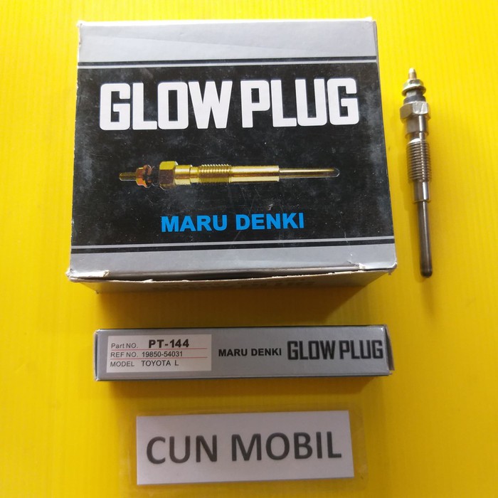 Jual Glow Plug busi pemanas Hiace diesel PT 144 11 V 325ml Marudenki ...