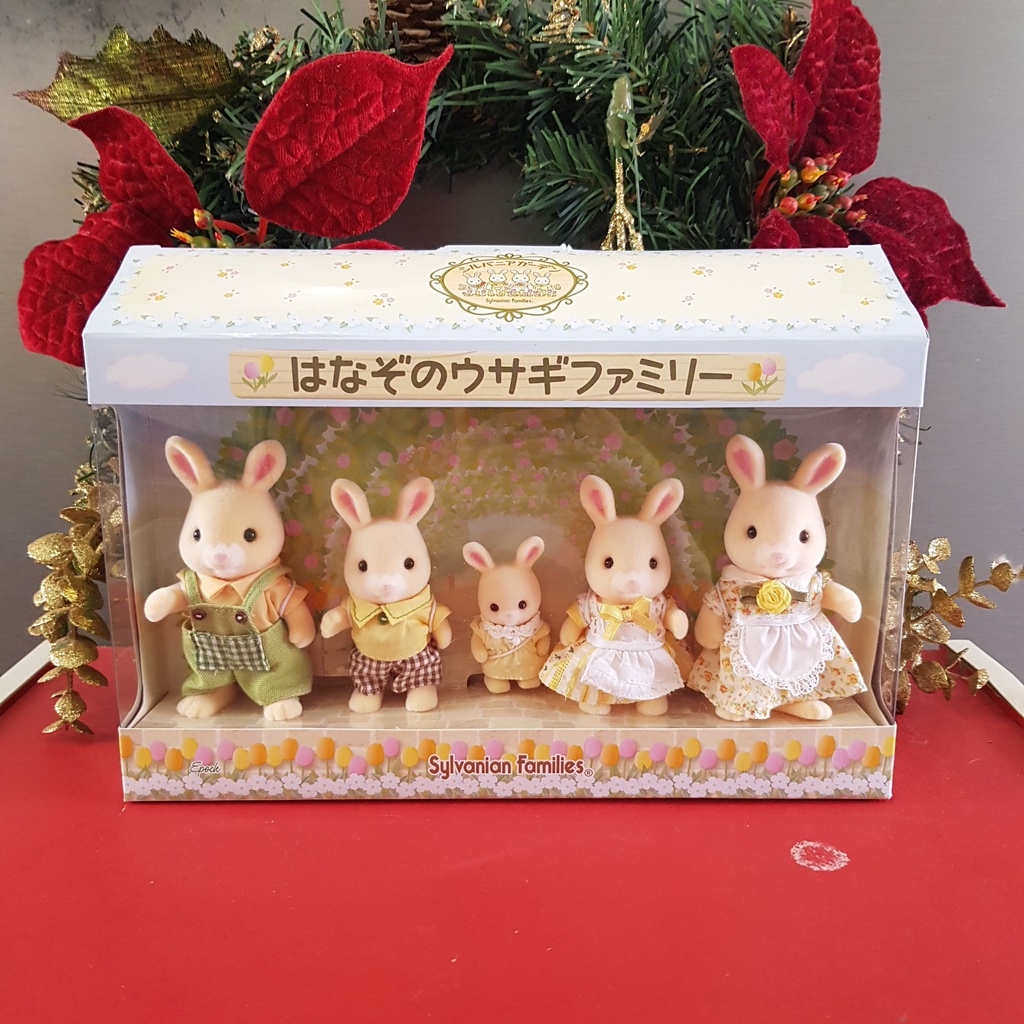 Jual Sylvanian Families Limite Edition Hanazono Rabbit Family Ori Epoch ...