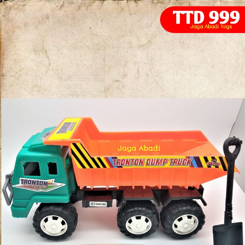 Jual TTD 999 - Mainan Truk Dump Jomplang dan Sekop serok TTD999 ...