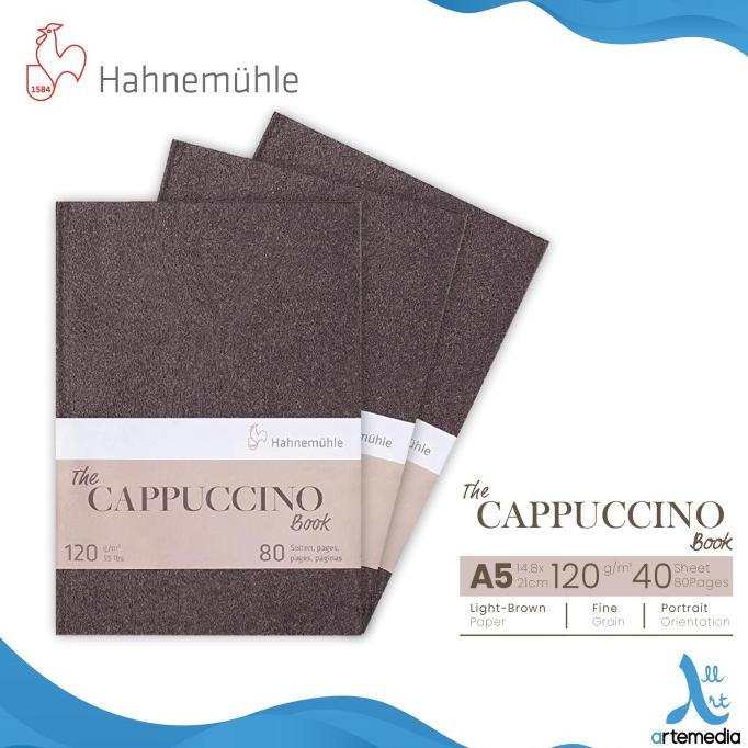 Jual Buku Sketsa Hahnemuhle Cappuccino A5 Hard Cover Sketchbook