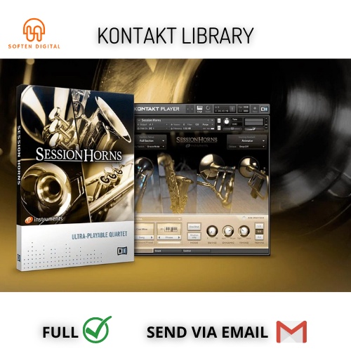 Jual Session Horns v1-4 library preset KONTAKT | Shopee Indonesia