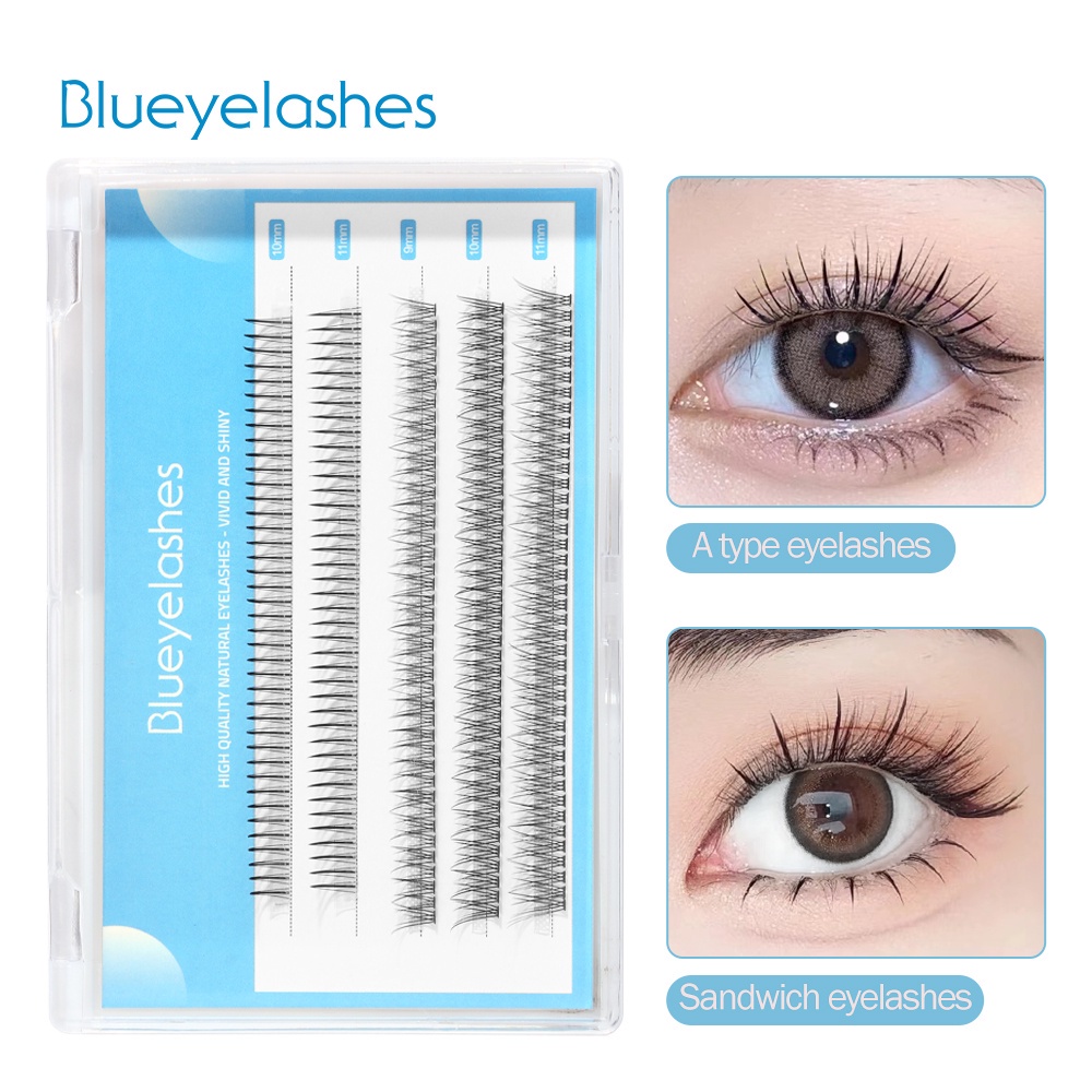 Jual Maange Bulu Mata Palsu Natural D Tebal Knot Free Eyelash Extension Ekstensi Lembut Meijie