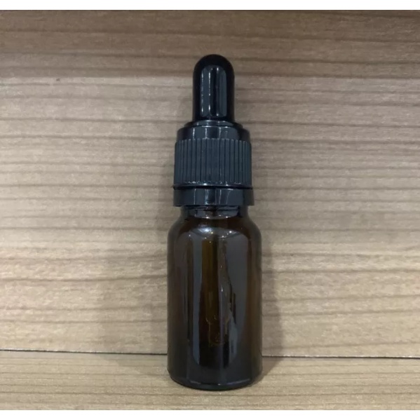 Jual Botol Pipet Kaca Amber 10ml Coklat Tebal Ring Hitam Segel | Shopee ...