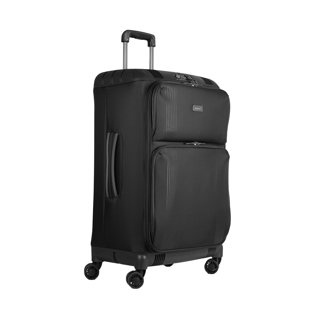 Jual Antler TITUS 39061 69 Koper Medium Suitcase Black Shopee Indonesia