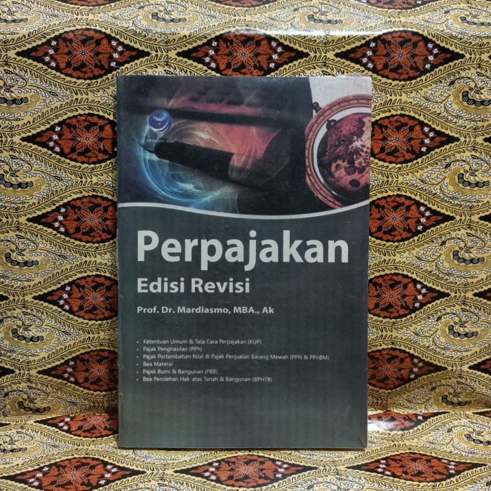 Jual Perpajakan Buku Perpajakan Edisi Revisi Mardiasmo Buku