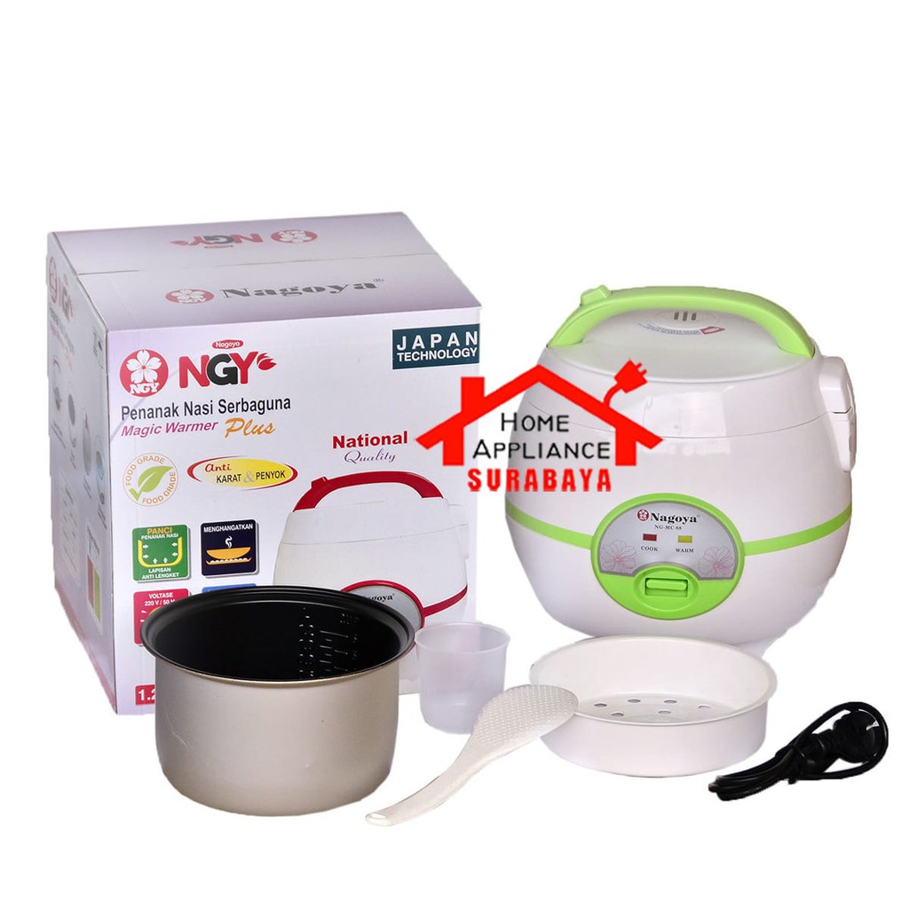 Jual Rice Cooker Magic Com Penanak Nasi Nagoya 1.2 Liter MG88 MG88 MG