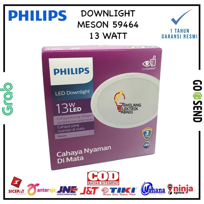 Philips 13w deals led downlight