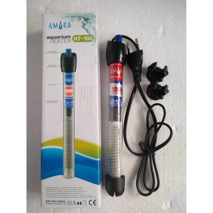 Jual HT-100 AMARA HEATER PENGATUR SUHU AIR AQUARIUM | Shopee Indonesia