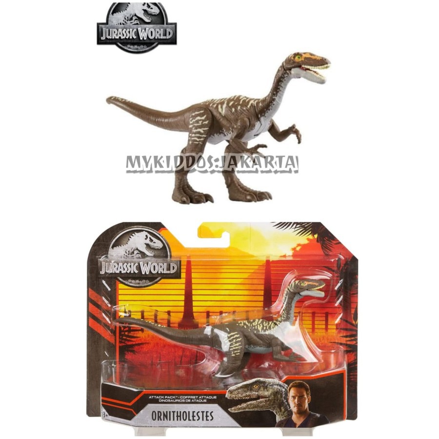 Jual Jurassic World Dino Rivals Figure Attack Pack / Figure / Original ...