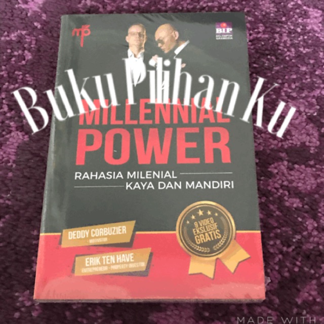 Jual Buku Millennial Power Shopee Indonesia