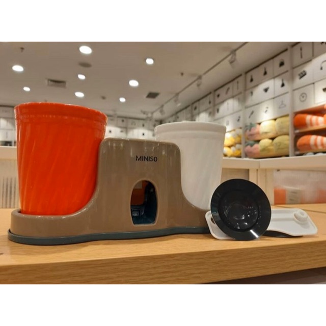 Jual MINISO Automatic toothpaste Dispenser | Shopee Indonesia