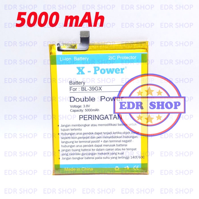 Jual Batre Infinix Hot 6 Pro X608 BL39GX BL-39GX Batu Baterai Battery ...