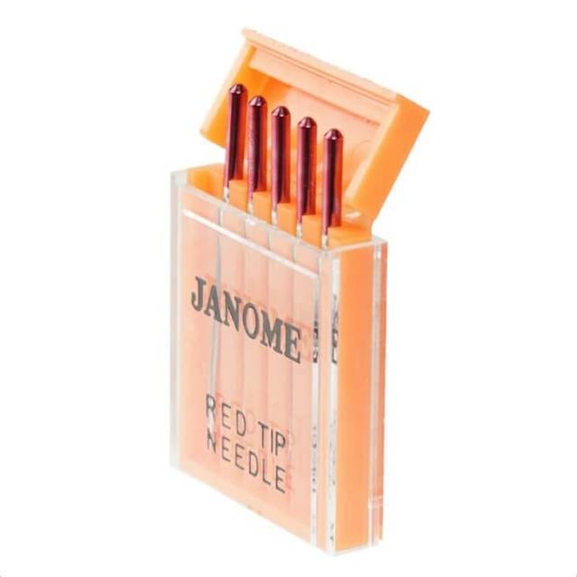 Jual JANOME Red Tip Needles Jarum Jahit Presisi Tinggi Shopee Indonesia