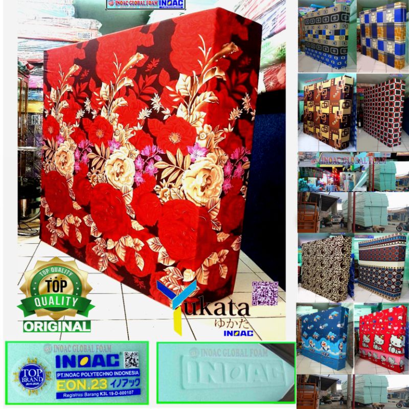 Jual Kasur inoac asli ukuran tebal 25cm 200x180x25,160,145,120 INOAC ...