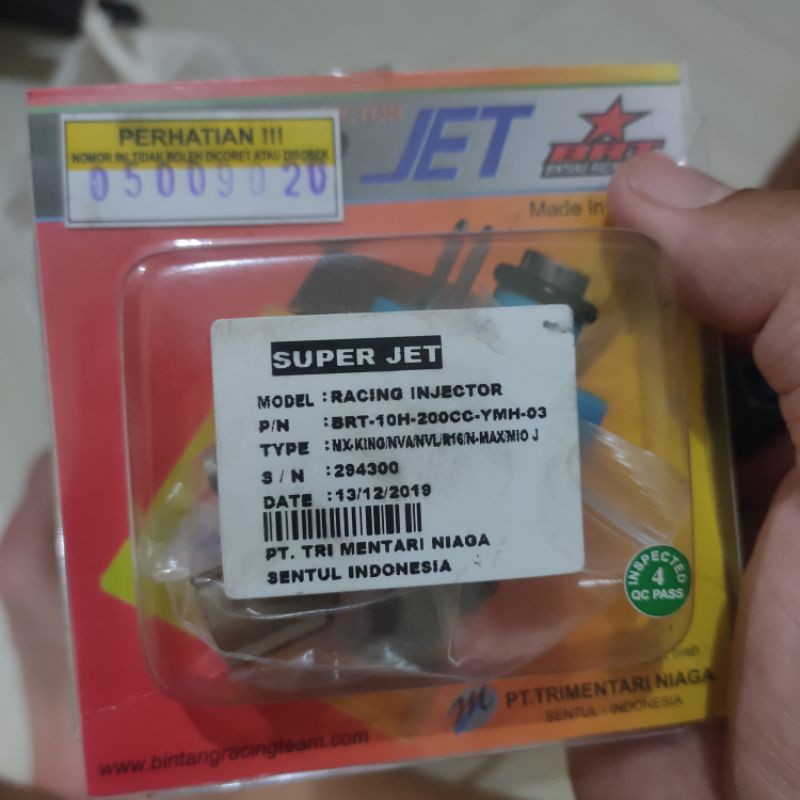 Jual Injector BRT 10 Hole 200cc Untuk NVL NVA R15 MXKING NMAX MIOJ ...