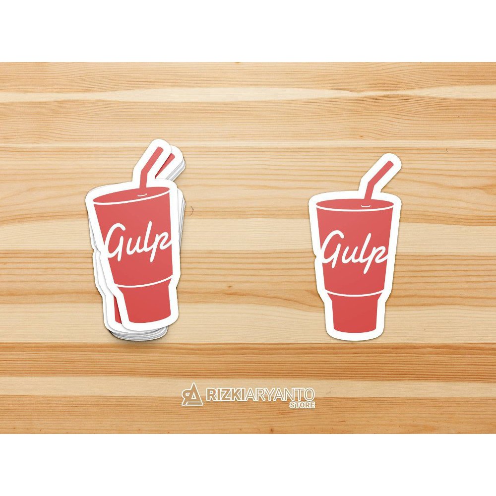 Jual Sticker - Stiker Logo Gulp untuk PC Laptop HP dll | Shopee Indonesia