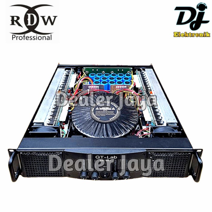 Jual Power Amplifier GT Lab RDW AG 12004 / AG12004 - 4 channel | Shopee ...