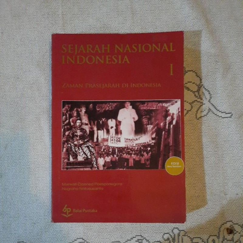 Jual Buku Sejarah Sejarah Nasional Indonesia Jilid 1 Edisi