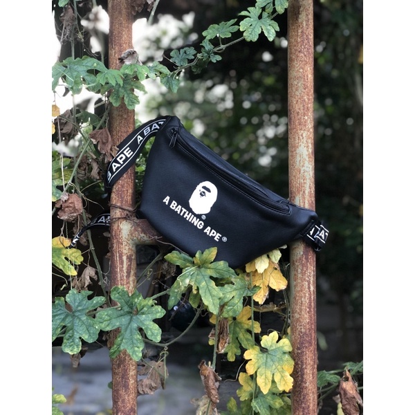 Harga waist bag a bathing ape original hot sale