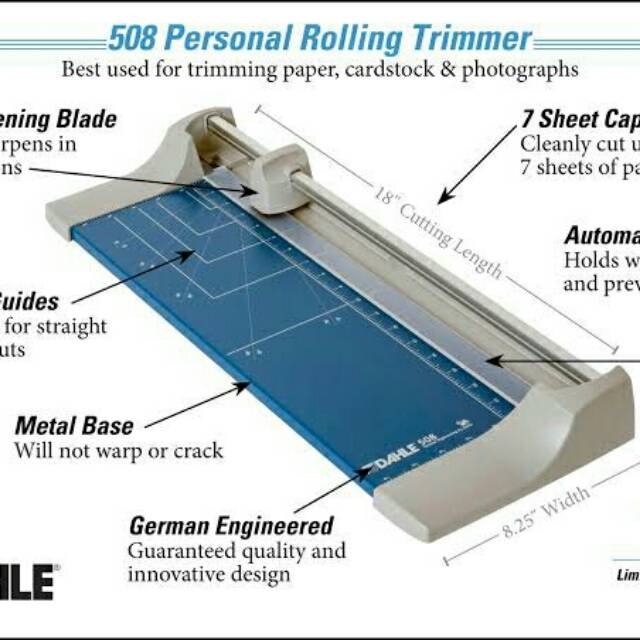 Jual Alat Potong Kertas Dahle 508 A3 Paper Trimmer Cutter Tool Mesin