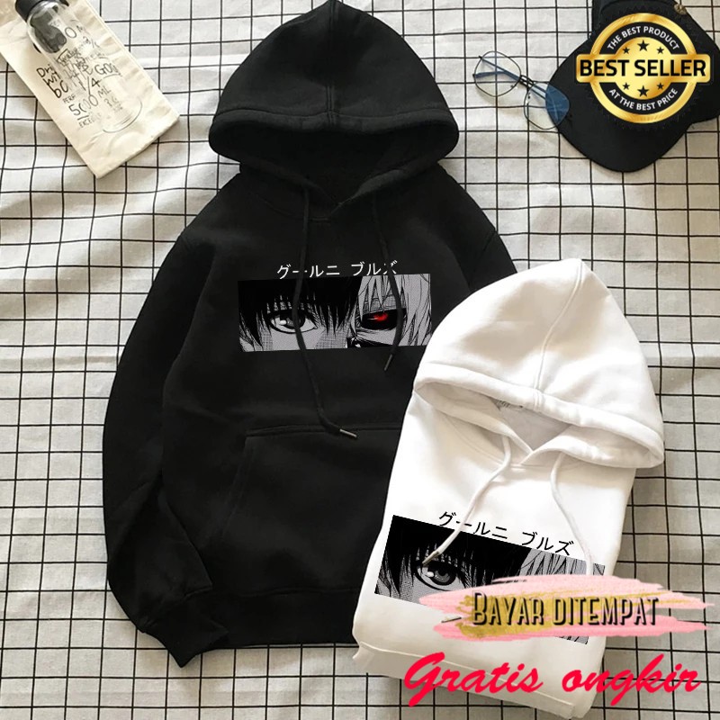 Jaket hoodie outlet tokyo ghoul