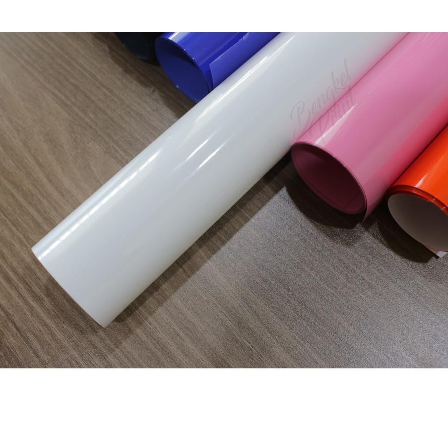 Jual Jual Polyflex Pu korea asli warna White Bengkel Print Terkini ...