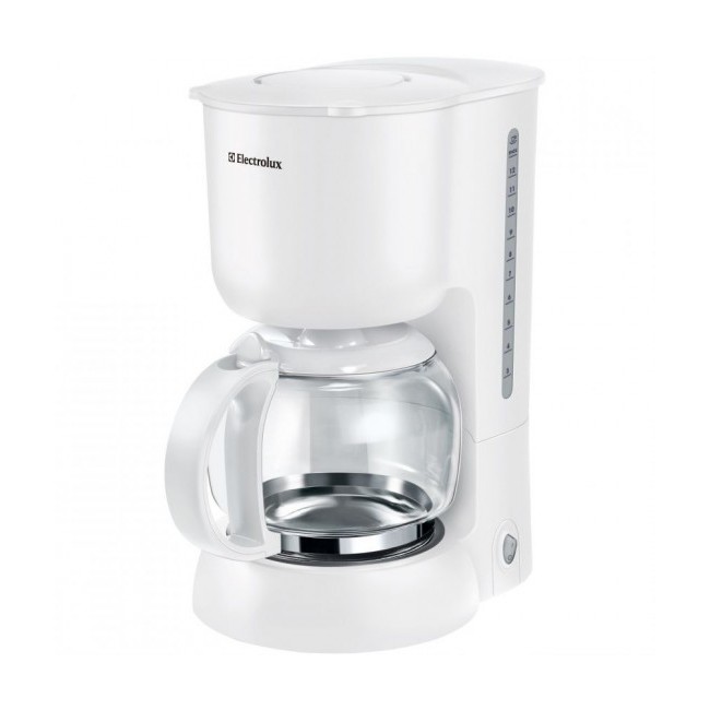 Jual Electrolux ECM1303W White Coffee Maker 1.25 Liter Mesin Pembuat