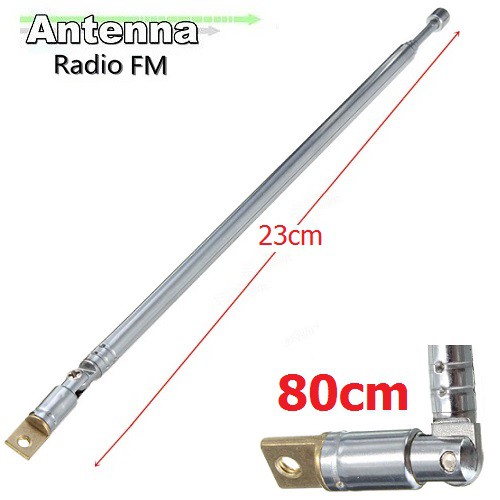 Jual Antena Radio FM/AM 4 Stick Tekuk 6158 panjang 60cm besi - Jakarta  Barat - Sinar Ceria Elektonik