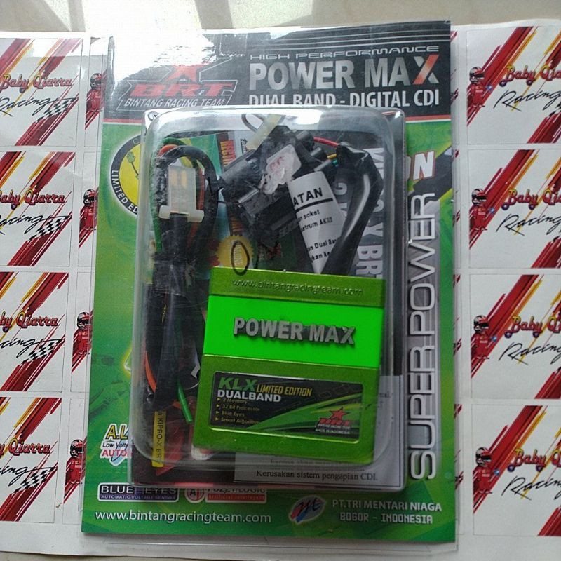 Jual ECU CDI BRT BINTANG RACING TEAM POWER MAX DUAL BAND DB KAWASAKI ...