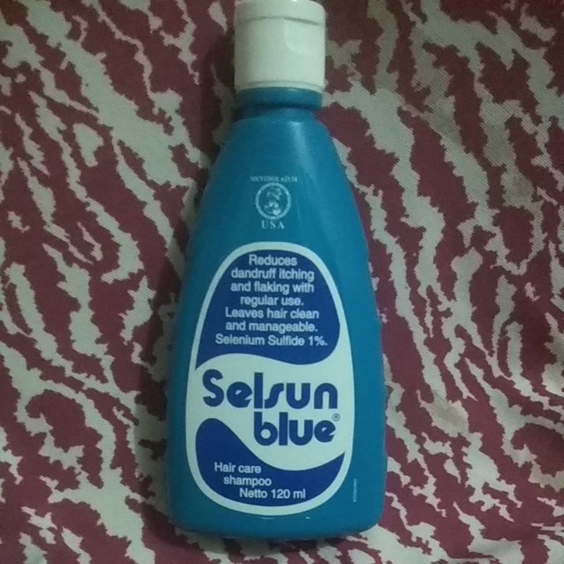 Jual Selsun Blue Shampoo 120ml Shopee Indonesia