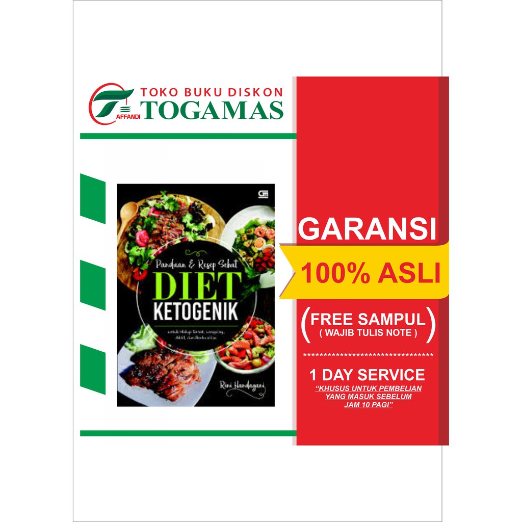 Jual DIET KETOGENIK: PANDUAN & RESEP SEHAT (RINI HANDAYANI) | Shopee ...