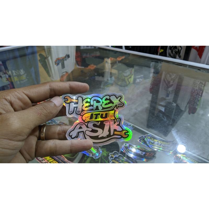 Jual Stiker Hollogram Herex Itu Asik Shopee Indonesia