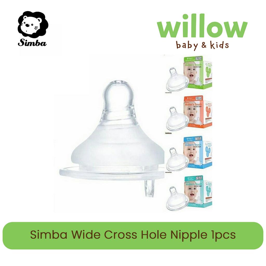 Jual Dot Susu - Simba Wide Cross Hole Nipple 1pcs | Shopee Indonesia