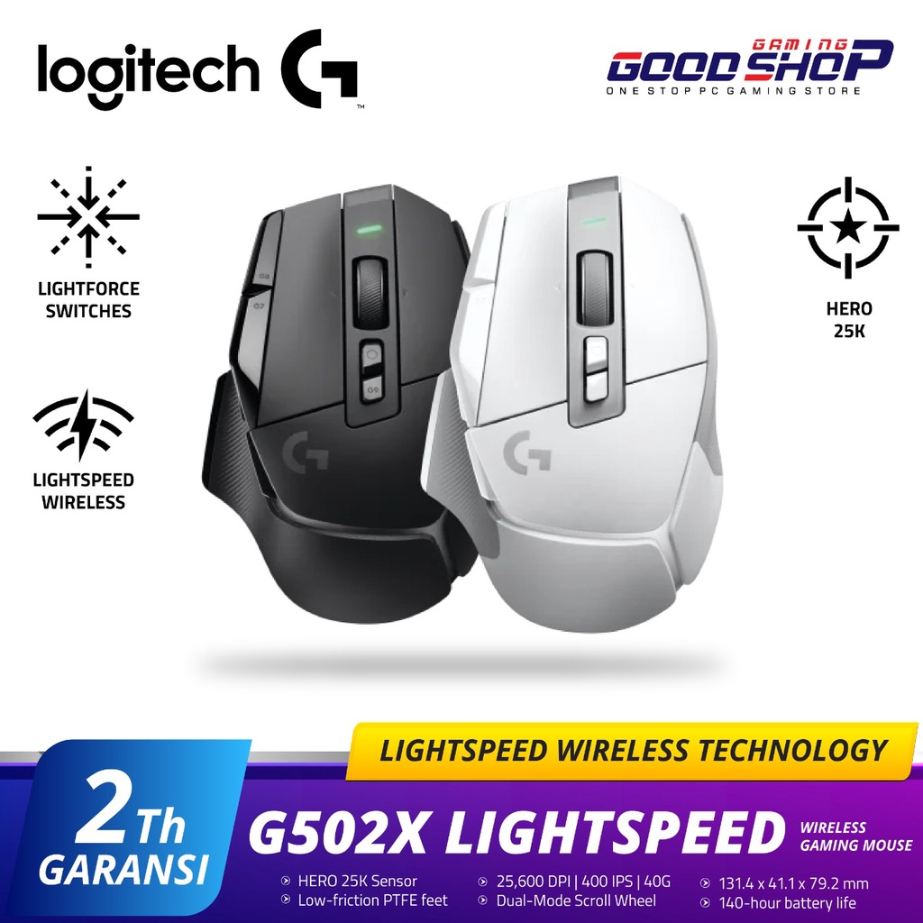 Jual Logitech G502X Lightspeed Wireless - Gaming Mouse | Shopee Indonesia