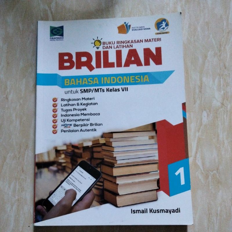 Jual BUKU BEKAS BRILIAN BAHASA INDONESIA SMP/MTs KELAS Vll | Shopee ...