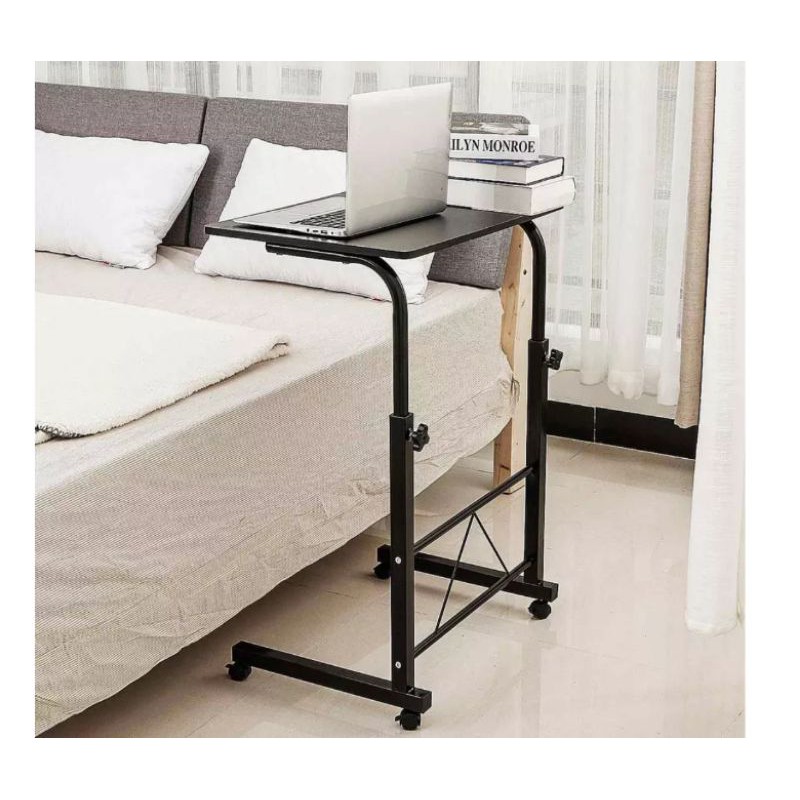 Jual meja laptop roda lipat standing desk berdiri tempat tidur sofa ...