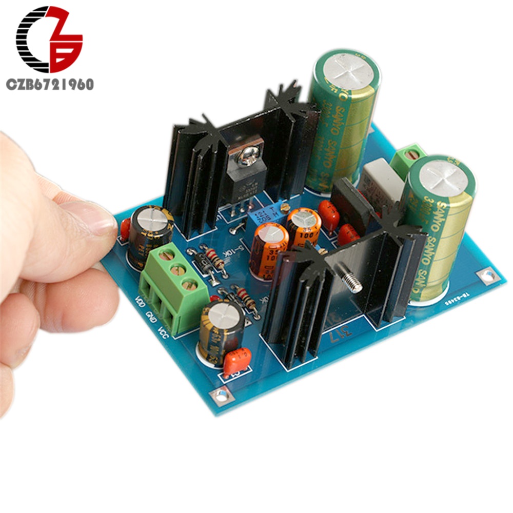 Jual PREORDER LM317 LM337 Adjustable Filtering Power Supply Kits DIY AC ...