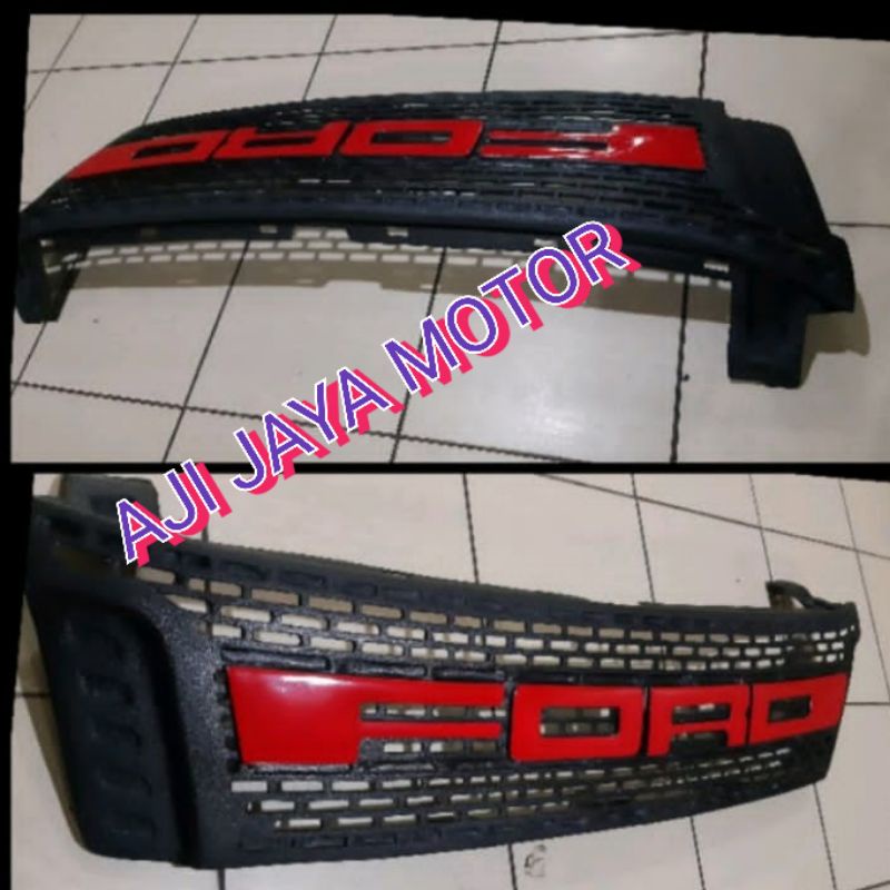 Jual GRILL FORD RANGER TULISAN MERAH GRIL FORD RANGER T6 2012-2015 ...