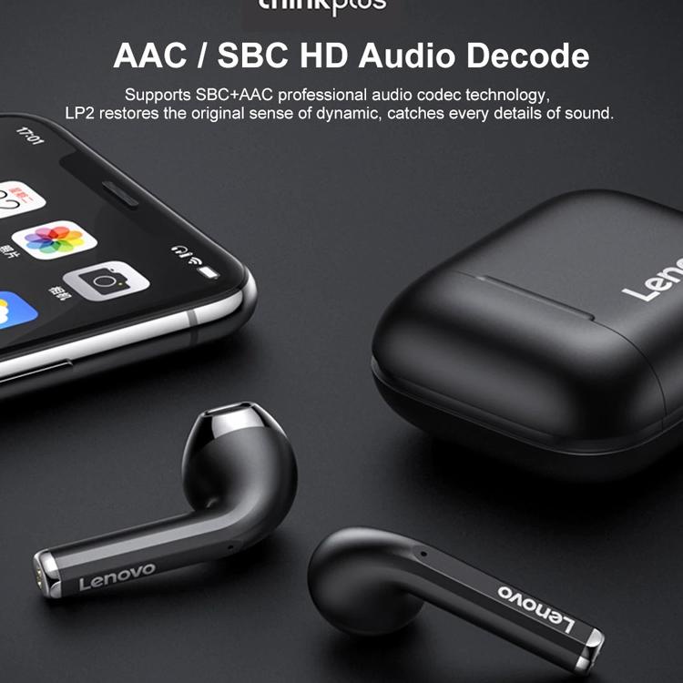 Jual Thinkplus Lenovo LP2 True Wireless Bluetooth Earphone TWS Noise ...