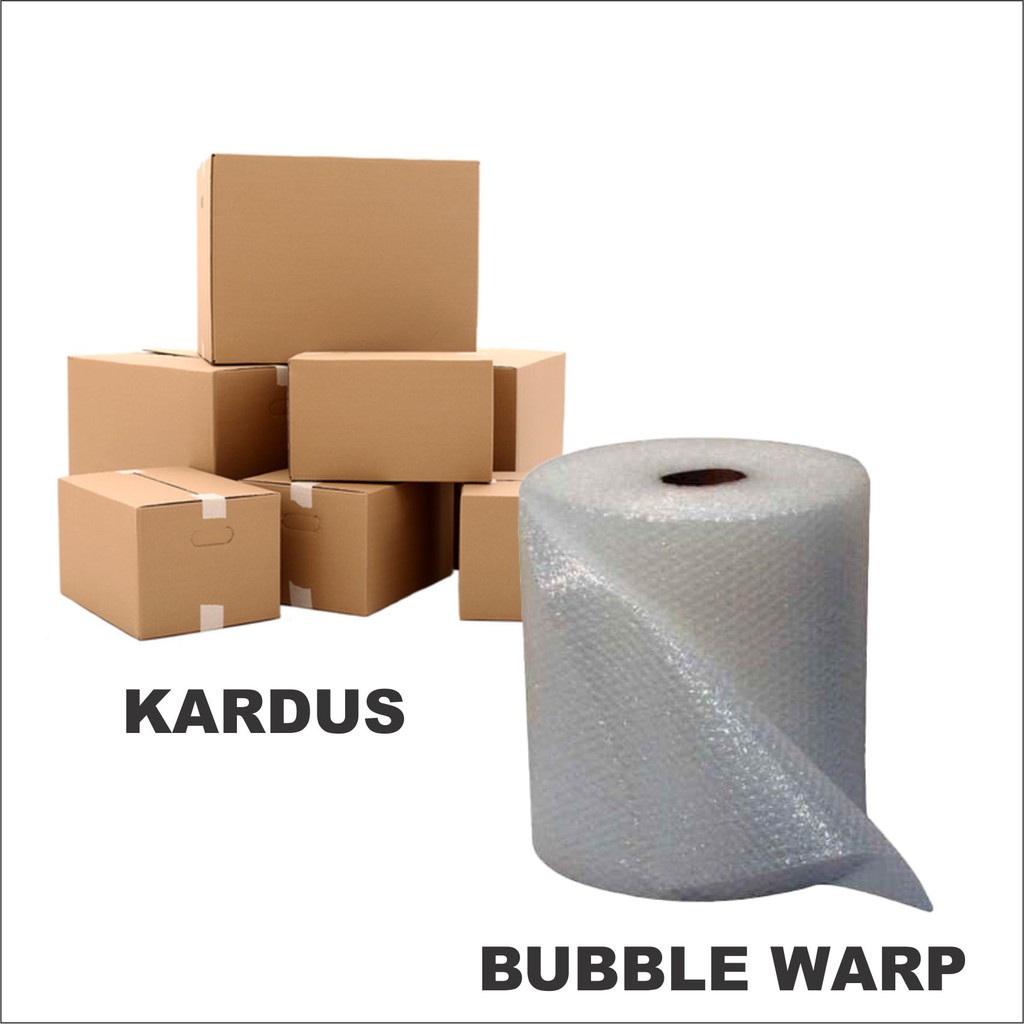 Jual Packing Per Botol Marjan, Gepeng, UC Bubble Warp + Kardus | Shopee ...