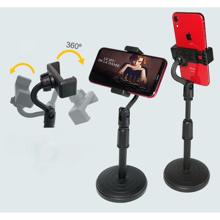 Jual Standing Phone Holder Zoom Live Streaming Holder HP | Shopee Indonesia