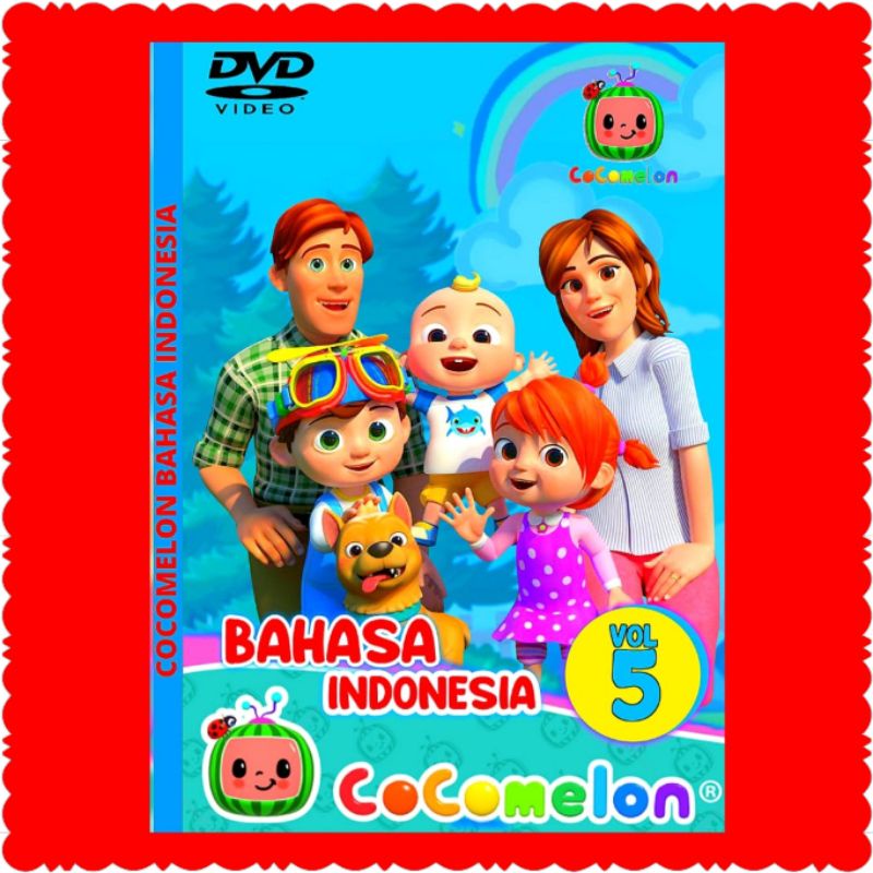 Jual KASET DVD COCOMELON BAHASA INDONESIA-KASET DVD LAGU COCOMELON ...