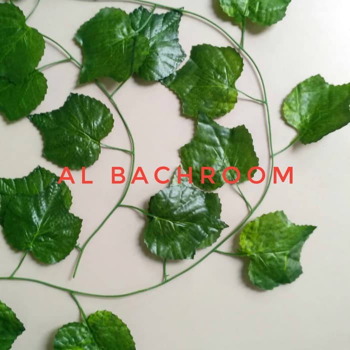 Daun rambat daun Anggur besar 8cm 100 daun artificial dekorasi rumah wedding artificial B8305