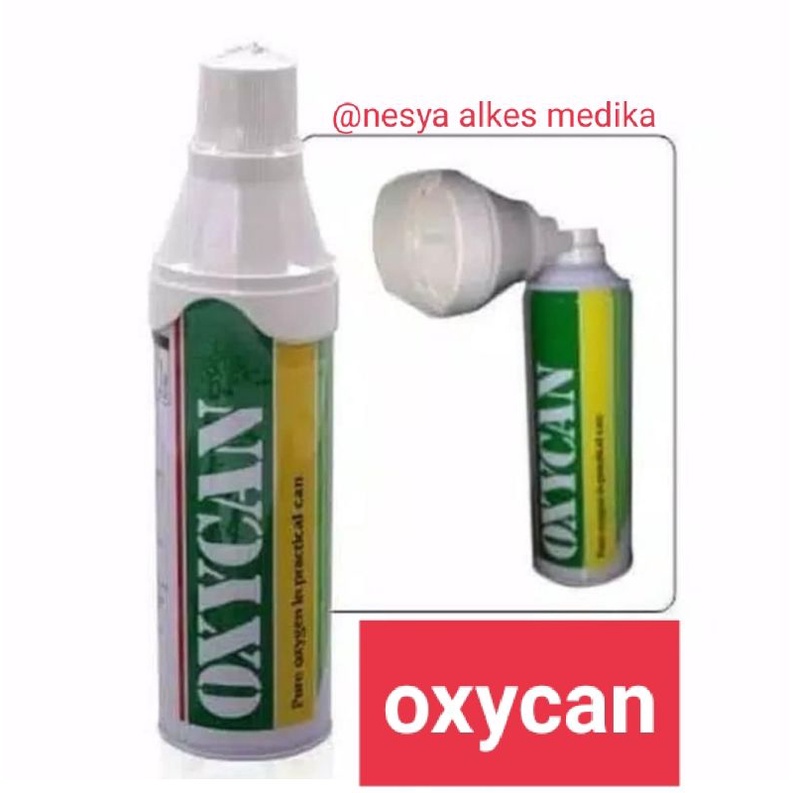 Jual Oxycan Oksigen Portable 500cc | Shopee Indonesia