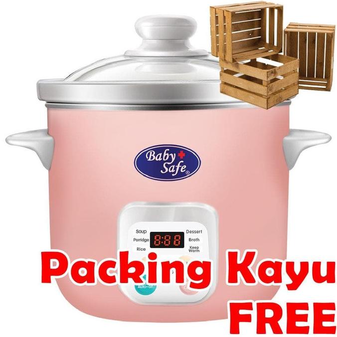 Jual Baby Safe Lb06D Slow Cooker Digital Alat Masak Makanan Mpasi Bayi Shopee Indonesia